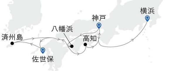 MITSUI OCEAN FUJI ラクジュアリースイートB【佐世保発横浜着】夏クルーズ~済州島・高知~(6日間)2